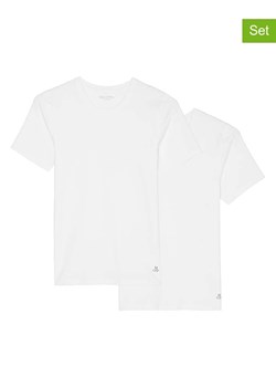 Marc O´Polo Koszulki (2 szt.) w kolorze białym ze sklepu Limango Polska w kategorii T-shirty męskie - zdjęcie 177478357