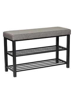 STORE IT Regał &quot;Loft&quot; w kolorze szaro-srebrnym na buty - 80 x 50 x 31 cm ze sklepu Limango Polska w kategorii Dom - zdjęcie 177479307