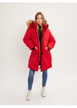 CANADA weather gear Parka w kolorze czerwonym ze sklepu Limango Polska w kategorii Kurtki damskie - zdjęcie 177479757