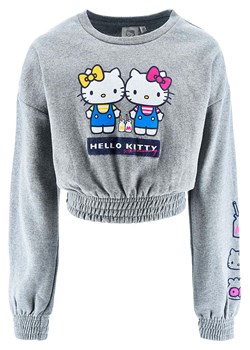 Hello Kitty Bluza &quot;Hello Kitty&quot; w kolorze szarym ze sklepu Limango Polska w kategorii Bluzy dziewczęce - zdjęcie 177482478