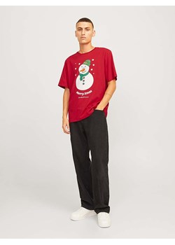 Jack &amp; Jones Koszulka w kolorze czerwonym ze sklepu Limango Polska w kategorii T-shirty męskie - zdjęcie 177482967