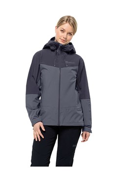 Jack Wolfskin Kurtka narciarska &quot;Alpspitze Tour&quot; w kolorze antracytowym ze sklepu Limango Polska w kategorii Kurtki damskie - zdjęcie 177483448
