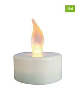 näve Teelight LED (6 szt.) w kolorze srebrnym - wys. 5 cm ze sklepu Limango Polska w kategorii Świece i dyfuzory - zdjęcie 177484857