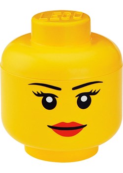 LEGO Pojemnik &quot;Girl&quot; w kolorze żółtym - wys. 18,5 x Ø 16 cm ze sklepu Limango Polska w kategorii Pojemniki kuchenne - zdjęcie 177485208