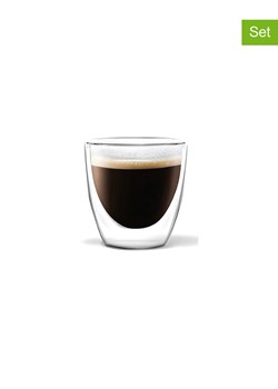 Vialli Design Szklanki (2 szt.) do espresso - 80 ml ze sklepu Limango Polska w kategorii Dzbanki i zaparzacze - zdjęcie 177485418