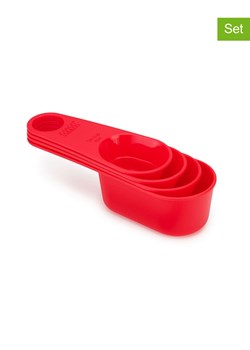 JosephJoseph Łyżki pomiarowe (4 szt.) w kolorze czerwonym ze sklepu Limango Polska w kategorii Akcesoria kuchenne - zdjęcie 177485898