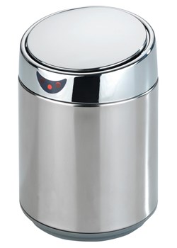 Wenko Kosz kosmetyczny w kolorze srebrnym - 800 ml ze sklepu Limango Polska w kategorii Kosze na śmieci - zdjęcie 177486008