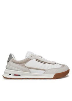 Tommy Hilfiger Sneakersy Retro Runner FM0FM05328 Biały ze sklepu MODIVO w kategorii Buty sportowe męskie - zdjęcie 177489627