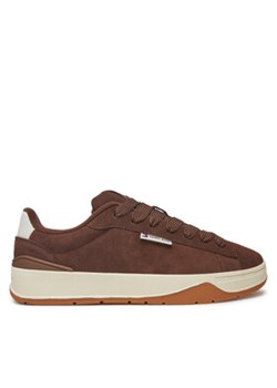 Tommy Jeans Sneakersy Skater EM0EM01503 Brązowy ze sklepu MODIVO w kategorii Buty sportowe męskie - zdjęcie 177491575