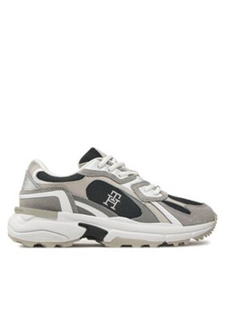 Tommy Hilfiger Sneakersy Modern Rugged Runner FW0FW08385 Szary ze sklepu MODIVO w kategorii Buty sportowe damskie - zdjęcie 177492527