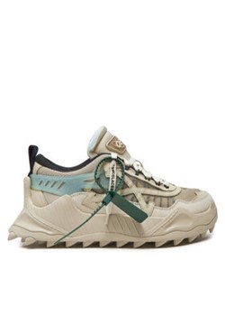 Off-White Sneakersy OMIA139S22FAB0036110 Beżowy ze sklepu MODIVO w kategorii Buty sportowe męskie - zdjęcie 177498569