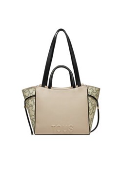 TOUS Torebka City Kaos Icon 2002186651 Beżowy ze sklepu MODIVO w kategorii Torby Shopper bag - zdjęcie 177499087