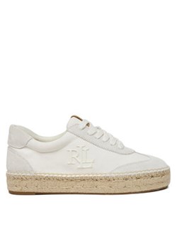 LAUREN RALPH LAUREN Espadryle Luize 802959230001 Biały ze sklepu MODIVO w kategorii Espadryle damskie - zdjęcie 177502345
