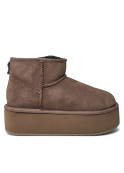 EMU Australia Śniegowce Stinger Micro Flatform W13082 Brązowy ze sklepu MODIVO w kategorii Śniegowce damskie - zdjęcie 177503528