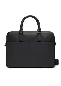 Torba na laptopa Tommy Hilfiger AM0AM12749 Czarny ze sklepu eobuwie.pl w kategorii Torby na laptopa - zdjęcie 177505956