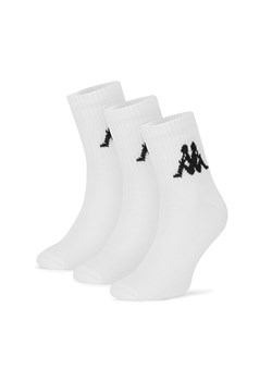 Skarpety Kappa Z4444_AW24 (3-PACK) Biały ze sklepu eobuwie.pl w kategorii Skarpetki męskie - zdjęcie 177506457