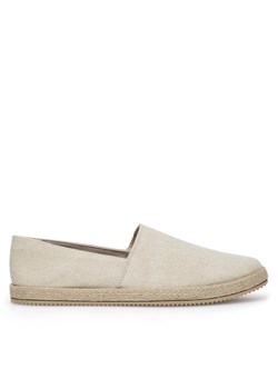 Espadryle Lanetti MF1594-1 Beżowy ze sklepu eobuwie.pl w kategorii Espadryle męskie - zdjęcie 177507177