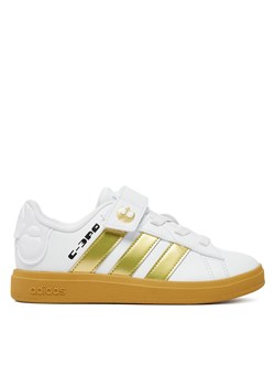 Sneakersy adidas Star Wars Grand Court 2.0 IH1135 Biały ze sklepu eobuwie.pl w kategorii Buty sportowe dziecięce - zdjęcie 177508145