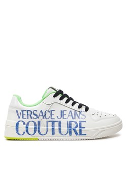 Sneakersy Versace Jeans Couture 76YA3SJ5 Biały ze sklepu eobuwie.pl w kategorii Buty sportowe męskie - zdjęcie 177508249