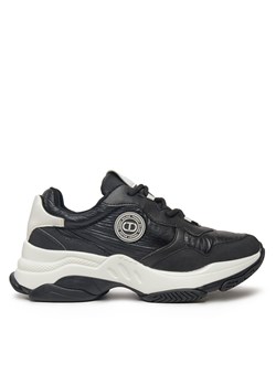 Sneakersy TWINSET 242TGT18C Czarny ze sklepu eobuwie.pl w kategorii Buty sportowe damskie - zdjęcie 177508278