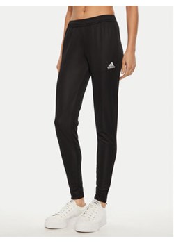 adidas Spodnie dresowe Entrada 22 Training HC0335 Czarny Slim Fit ze sklepu MODIVO w kategorii Spodnie damskie - zdjęcie 177508749