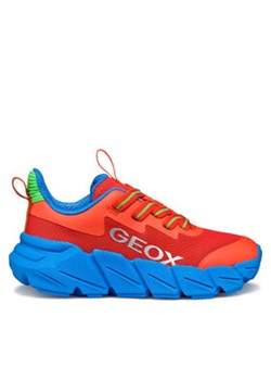 Geox Sneakersy J Flexyper Fast J46N1A 0149J C0540 M Czerwony ze sklepu MODIVO w kategorii Buty sportowe dziecięce - zdjęcie 177510939