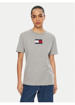 Tommy Jeans T-Shirt DW0DW20461 Szary Relaxed Fit ze sklepu MODIVO w kategorii Bluzki damskie - zdjęcie 177513838