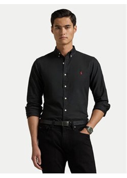 Polo Ralph Lauren Koszula 710767828001 Czarny Slim Fit ze sklepu MODIVO w kategorii Koszule męskie - zdjęcie 177514226