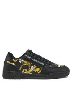 Versace Jeans Couture Sneakersy 78YA3SD4 Czarny ze sklepu MODIVO w kategorii Buty sportowe męskie - zdjęcie 177515139