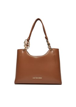 LOVE MOSCHINO Torebka JC4050PP1MLF0201 Brązowy ze sklepu MODIVO w kategorii Torby Shopper bag - zdjęcie 177516167