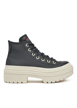 Converse Trampki Chuck Taylor All Star Lugged Heel Platform Waterproof A12328C 001 Czarny ze sklepu MODIVO w kategorii Trampki damskie - zdjęcie 177517729