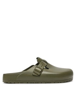 Birkenstock Klapki Boston 1026215 Zielony ze sklepu MODIVO w kategorii Klapki męskie - zdjęcie 177522046