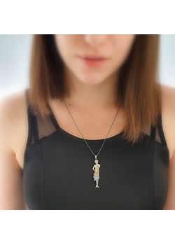 Zawieszka srebrna- Dama Retro ze sklepu Venus Galeria - Magiczny Ogród Biżuterii Srebrnej w kategorii Zawieszki - zdjęcie 177526576