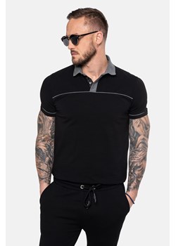 KOSZULKA POLO TEAM CZERŃ ze sklepu Recman w kategorii T-shirty męskie - zdjęcie 177532438
