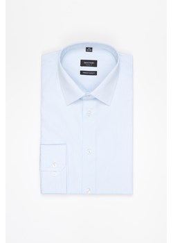 KOSZULA COFINO 3234T DŁUGI RĘKAW CUSTOM FIT NIEBIESKA Z BAWEŁNY ze sklepu Recman w kategorii Koszule męskie - zdjęcie 177535468