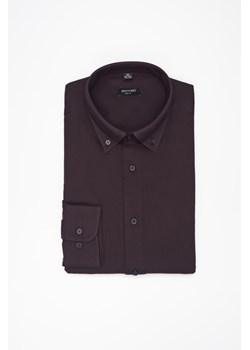 KOSZULA VERSONE 3258D DŁUGI RĘKAW SLIM FIT FIOLETOWA Z WISKOZĄ ze sklepu Recman w kategorii Koszule męskie - zdjęcie 177535887