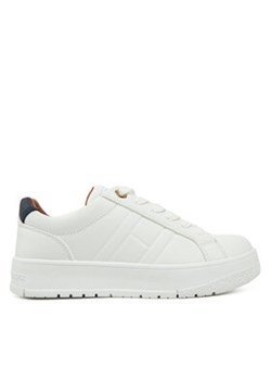 Tommy Hilfiger Sneakersy Low Cut Lace-Up Sneaker T3X9-33857-1355 S Biały ze sklepu MODIVO w kategorii Buty sportowe dziecięce - zdjęcie 177537858