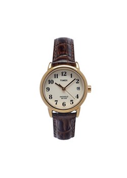 Timex Zegarek Easy Reader T20071 Brązowy ze sklepu MODIVO w kategorii Zegarki - zdjęcie 177540527