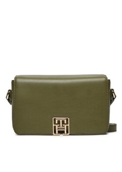 Tommy Hilfiger Torebka Reset Crossover AW0AW16298 Khaki ze sklepu MODIVO w kategorii Listonoszki - zdjęcie 177542375