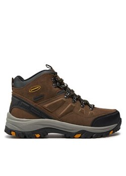 Skechers Trapery Pelmo 64869/KHK Brązowy ze sklepu MODIVO w kategorii Buty trekkingowe męskie - zdjęcie 177542385