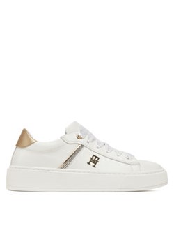 Tommy Hilfiger Sneakersy Low Cut Lace-Up Sneaker T4A9-33933-0206 S Biały ze sklepu MODIVO w kategorii Buty sportowe dziecięce - zdjęcie 177543165