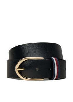 Tommy Hilfiger Pasek Damski AW0AW16596 Czarny ze sklepu MODIVO w kategorii Paski damskie - zdjęcie 177545029