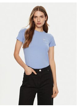Guess T-Shirt W5RI52 J1314 Granatowy Regular Fit - id: 0000304595554 - marki Guess - 177545467 Guess T-Shirt W5RI52 J1314 Granatowy Regular Fit ze sklepu MODIVO w kategorii Bluzki damskie - zdjęcie 177545467