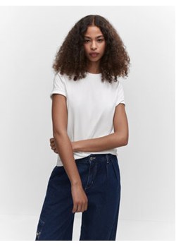 Mango T-Shirt Rita 57022882 Biały Regular Fit ze sklepu MODIVO w kategorii Bluzki damskie - zdjęcie 177545738