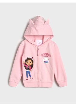 Sinsay - Bluza z kapturem Koci domek Gabby - różowy ze sklepu Sinsay w kategorii Bluzy dziewczęce - zdjęcie 177555285