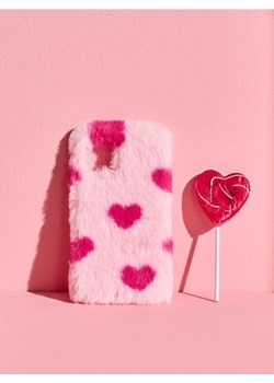 Sinsay - Etui na telefon iPhone 12/12 PRO w serca - różowy ze sklepu Sinsay w kategorii Etui - zdjęcie 177555388