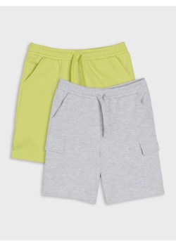 Sinsay - Szorty 2 pack - szary ze sklepu Sinsay w kategorii Spodenki chłopięce - zdjęcie 177556299