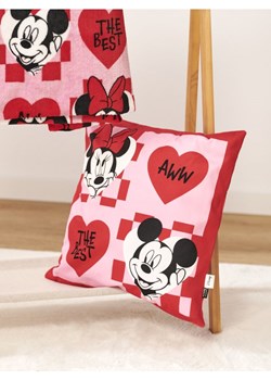 Sinsay - Poszewka na poduszkę Myszka Minnie - różowy ze sklepu Sinsay w kategorii Poszewki na poduszki - zdjęcie 177556617