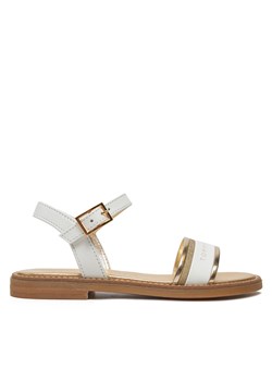 Sandały Tommy Hilfiger Sandal T4A2-33944-1281 M Biały ze sklepu eobuwie.pl w kategorii Sandały dziecięce - zdjęcie 177559336