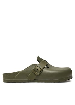 Klapki Birkenstock Boston 1026238 Zielony ze sklepu eobuwie.pl w kategorii Klapki damskie - zdjęcie 177559588